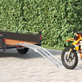 Motorcykel Ramp Silver 340 Kg Per Styck Aluminium