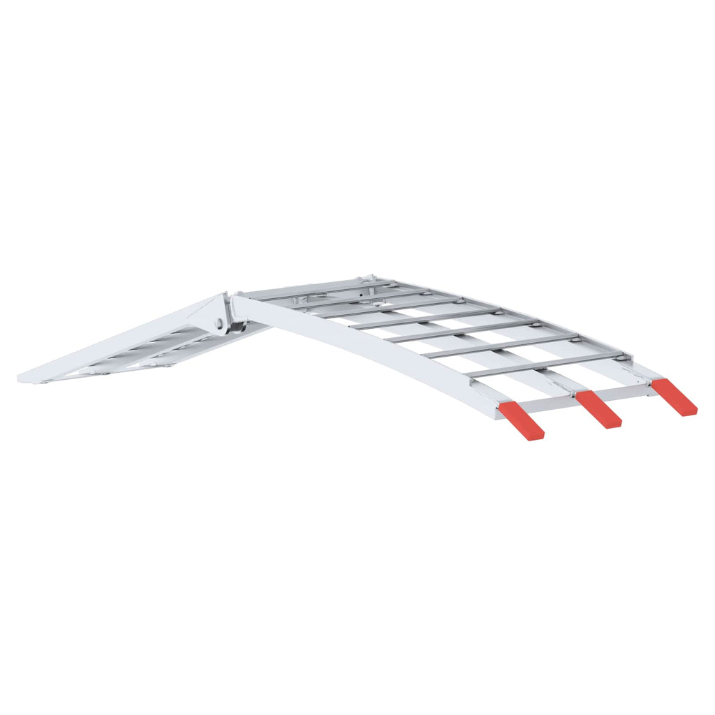 Motorcykel Ramp Silver 340 Kg Per Styck Aluminium