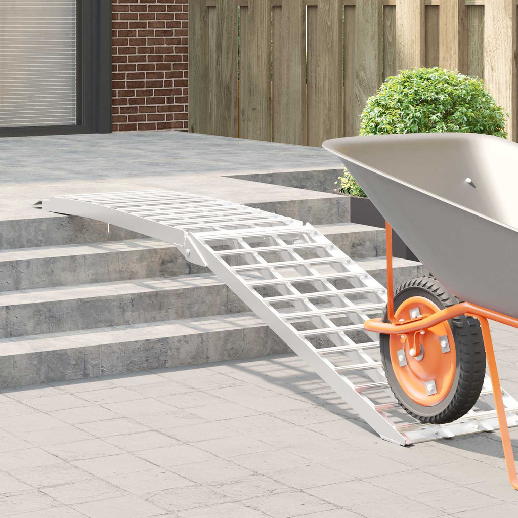 Motorcykel Ramp 680 Kg Silver 680 Kg Aluminium