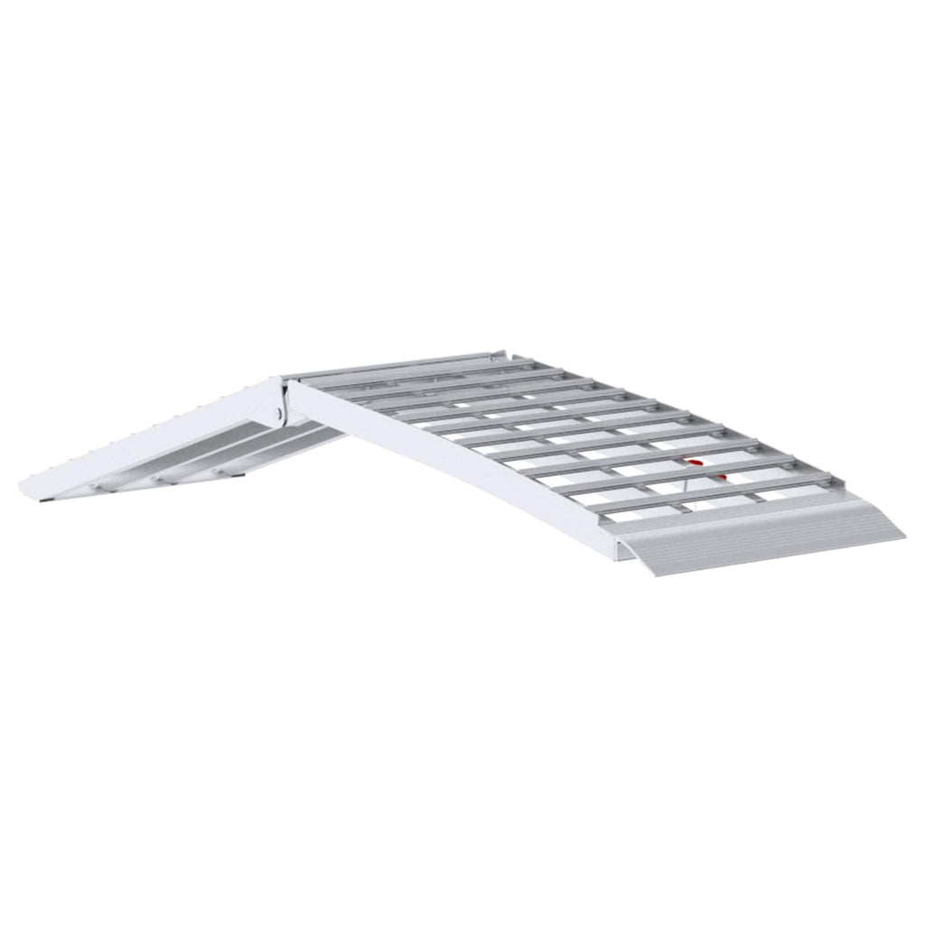 Motorcykel Ramp 680 Kg Silver 680 Kg Aluminium