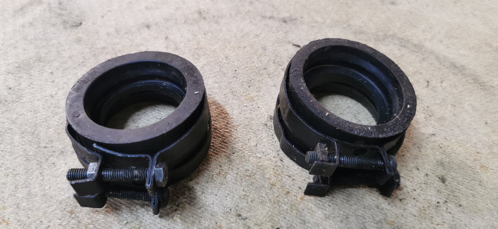Kawasaki EN400 / EN450 LTD (1986) - Insugsgummin / Förgasargummin (Par) OEM