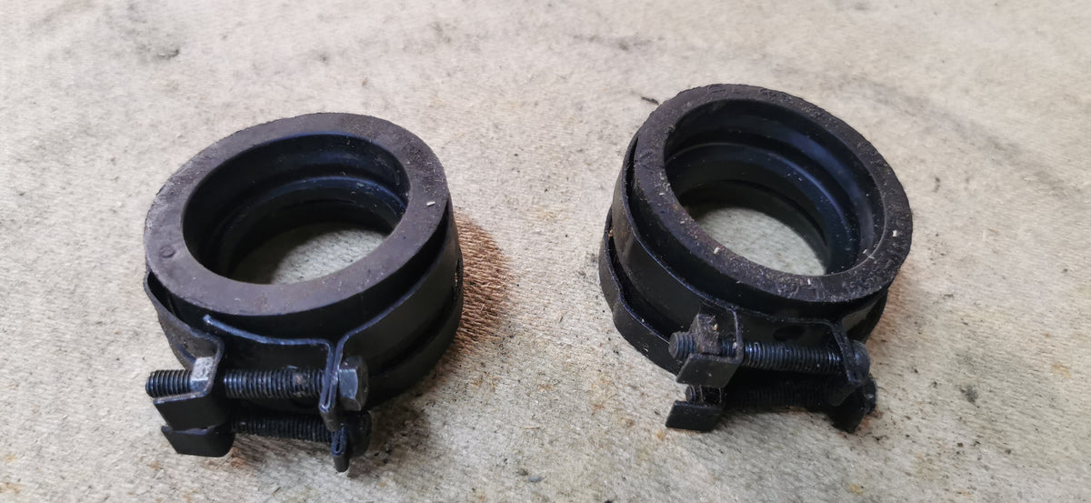 Kawasaki EN400 / EN450 LTD (1986) - Insugsgummin / Förgasargummin (Par) OEM