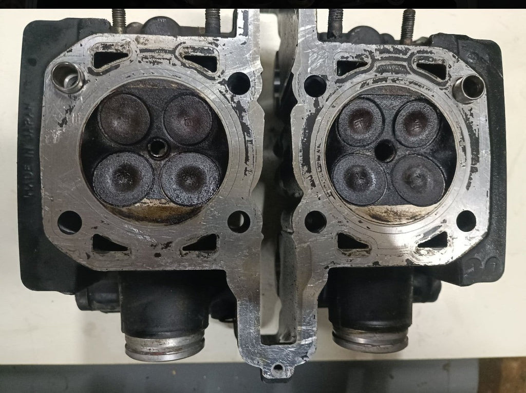 Kawasaki EN400A Zylinderkopf komplett mit Ventilen 1986 – 36 440 km