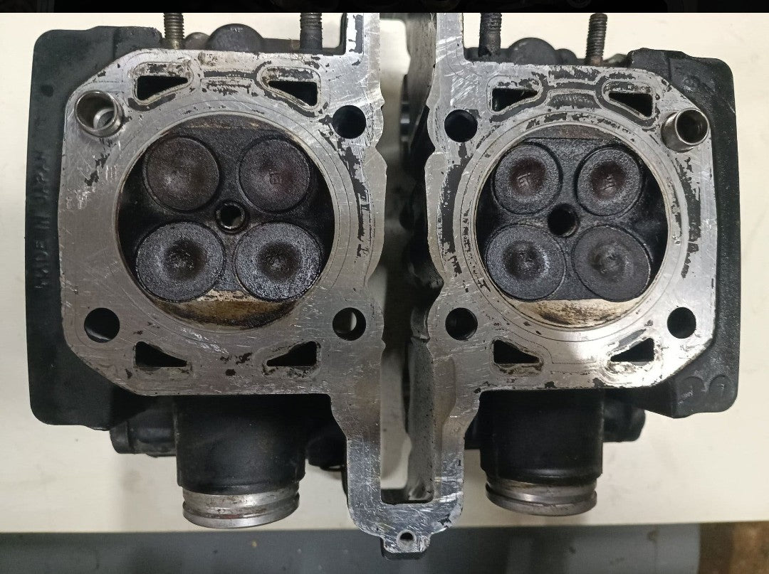 Kawasaki EN400A Zylinderkopf komplett mit Ventilen 1986 – 36 440 km