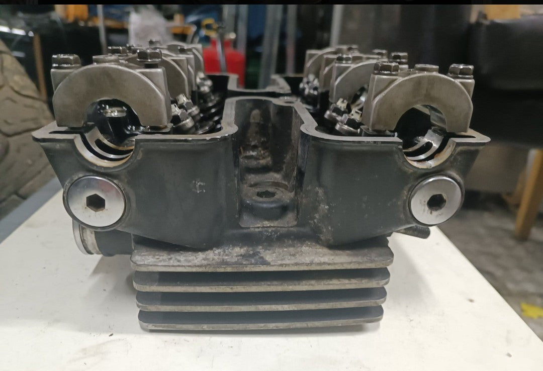 Kawasaki EN400A Zylinderkopf komplett mit Ventilen 1986 – 36 440 km
