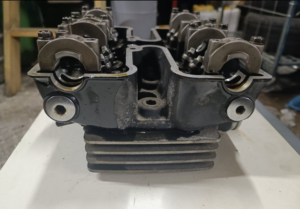 Kawasaki EN400A Zylinderkopf komplett mit Ventilen 1986 – 36 440 km