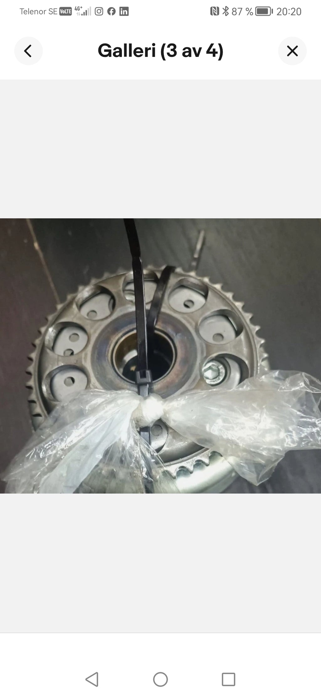 Svänghjul – Kawasaki EN400 / EN450 / EN500 / GPZ500S (OEM: 21050-1110)