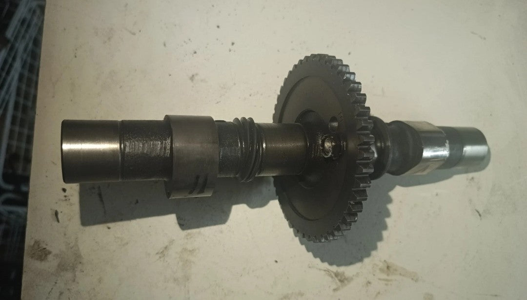Komplett insugskamaxel Kawasaki EN400 (OEM 12044-1167, 12046-1075), komplett med drev