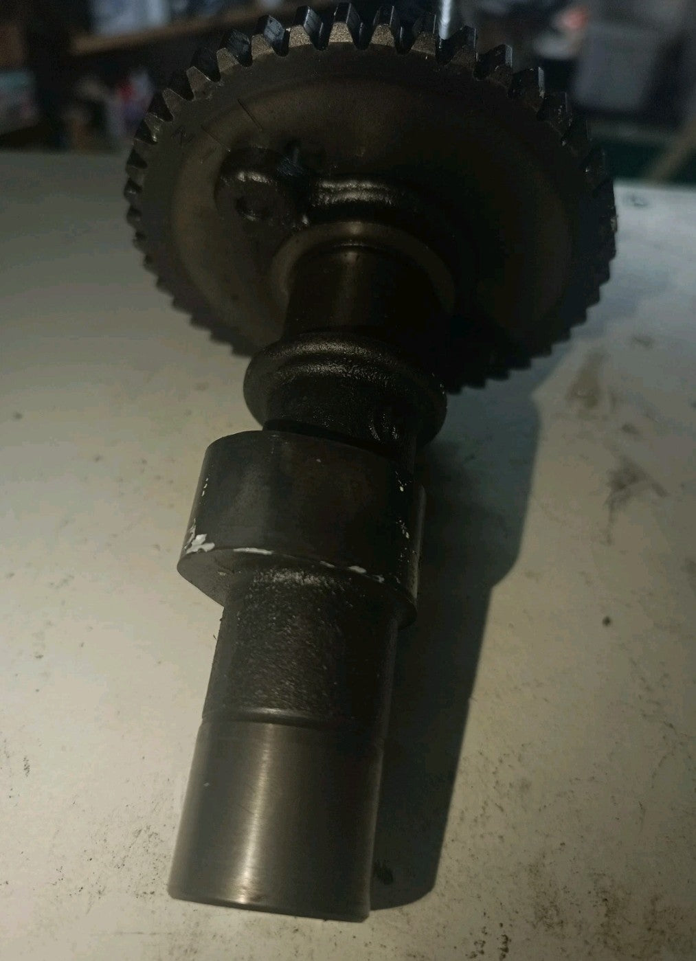 Komplett insugskamaxel Kawasaki EN400 (OEM 12044-1167, 12046-1075), komplett med drev