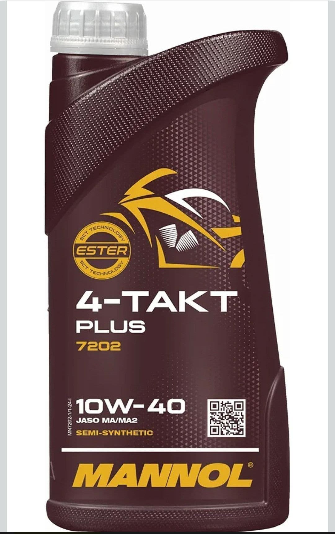 Mannol Motorolja 10W-40 (JASO MA2 / API SN) – 1 Liter